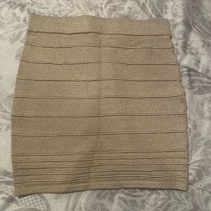 Used Skirts, Gold and Red